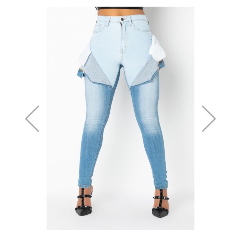 NEW VERSION OF ME HIGH WAISTED SKINNY JEANS